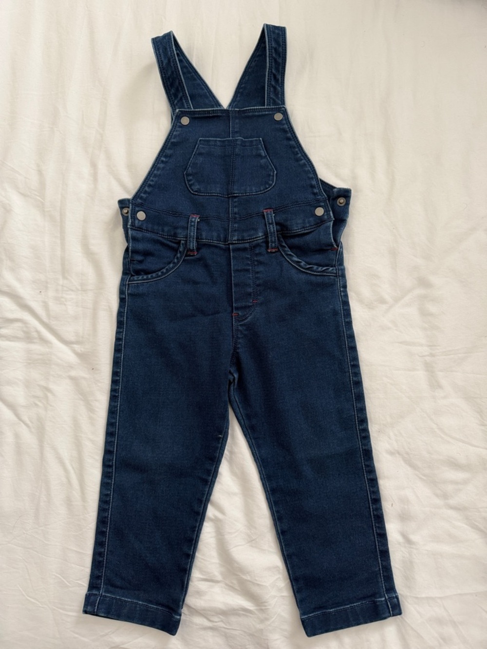 Toddler size 2T denim overalls